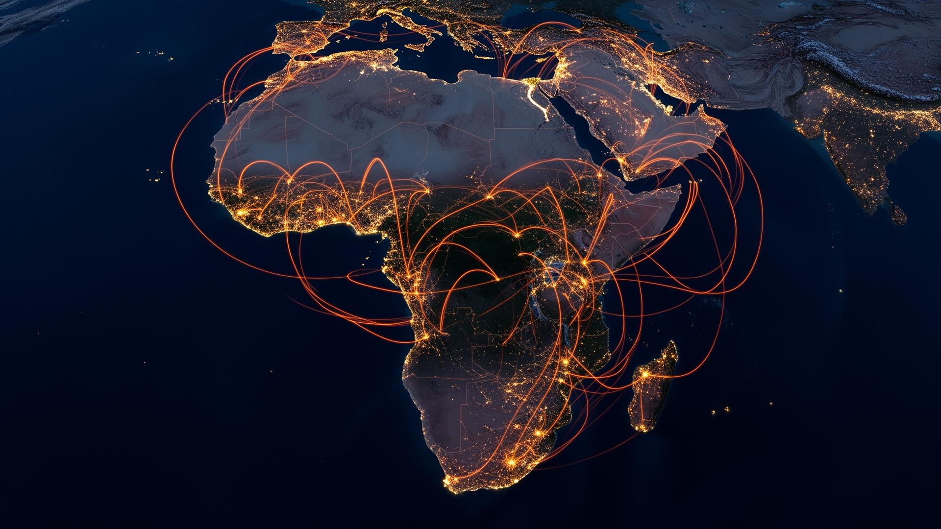 African economic network